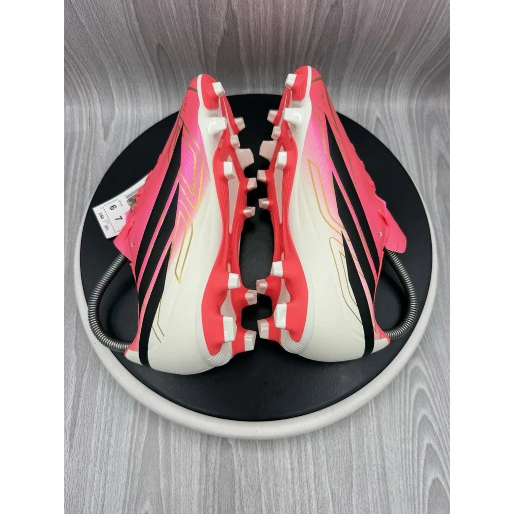 adidas F50 Hyperfast Club FG/MG 2026 FIFA Womens Size 7 Soccer Cleats IH9375 NEW